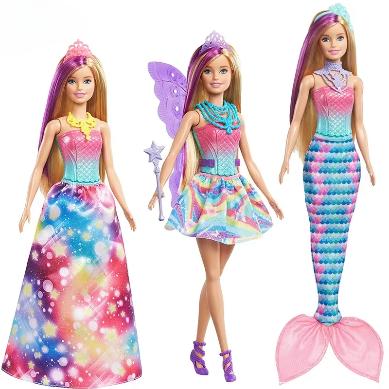 Baby Clothing Dresser - Echte Barbie-Puppe, märchenhaftes Modespielzeug für Mädchen,