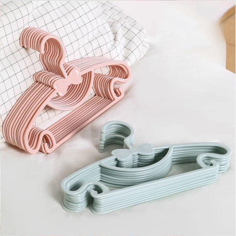 Baby Clothing Hanging Rack - 12-teiliges Baby-Kinderkleiderbügel-Set, Langlebiger Rutschfester Kleiderständer, Kleinkinder-Kleidungs-Organizer