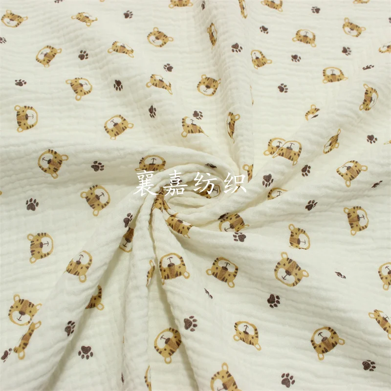 Baby Clothing Organic - 100X135cm Baby Baumwolle Gaze Krepp Tiger