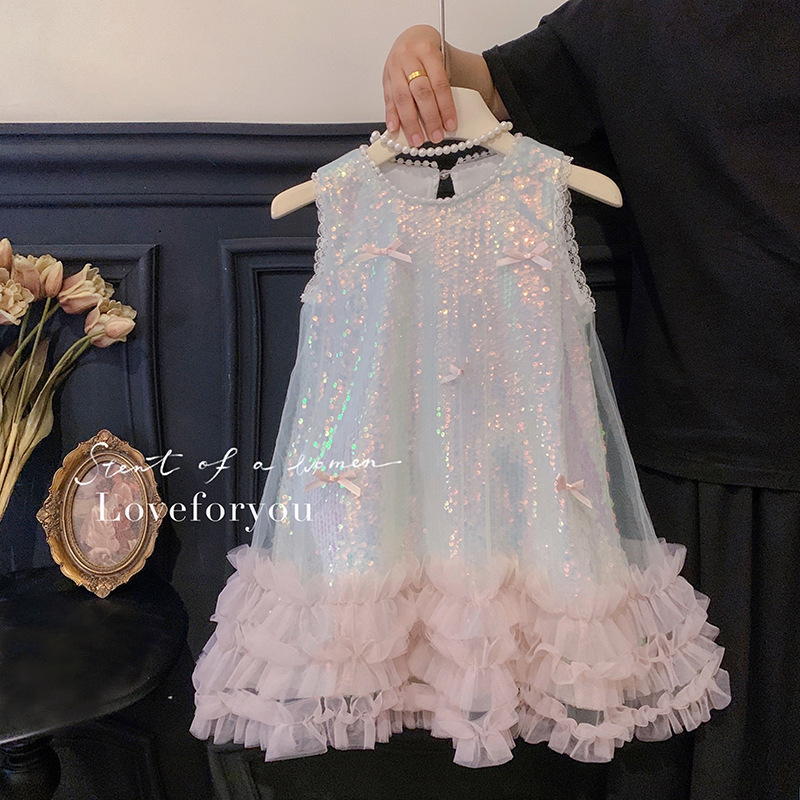 Mädchen Kleid Sommer Neue Kind – Baby Clothing High End Bewertung und Preis